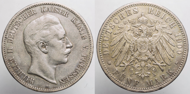 EUROPE - GERMANY - Prussia - Kingdom - Wilhelm IInd (1888-1918)

COIN :
5 Mar...