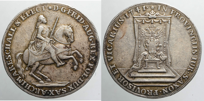 EUROPE - GERMANY - Saxony - Friedrich August IInd (1733 - 1763)

COIN :
1/2 T...