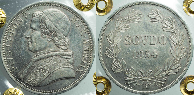 EUROPE - ITALY - Papal State - Pius IXth (1846-1870)

COIN :
Scudo
OBVERSE :...