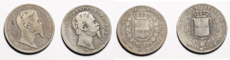 EUROPE - ITALY - Sardinia - Re Eletto - Vittorio Emanuele IInd (1851-1861)

LO...