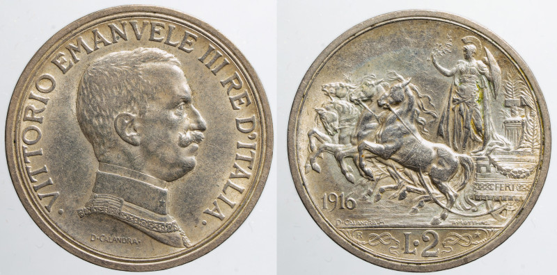 EUROPE - ITALY - Kingdom - Vittorio Emanuele IIIrd (1900-1943)

COIN :
2 lire...