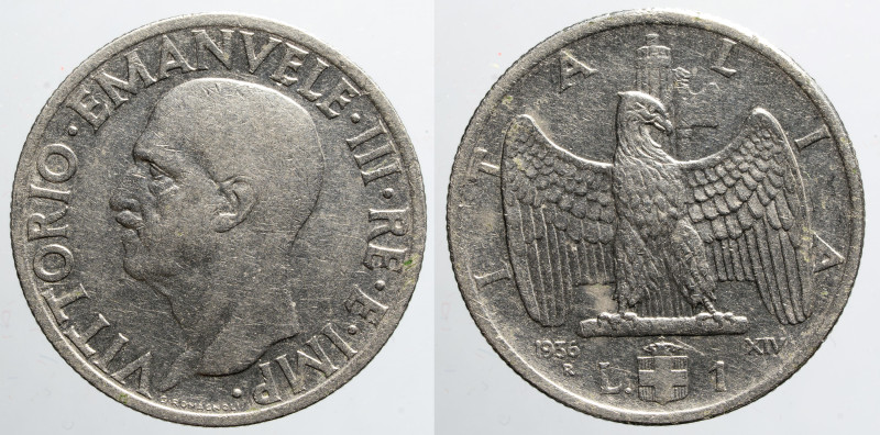 EUROPE - ITALY - Kingdom - Vittorio Emanuele IIIrd (1900-1943)

COIN :
1 lira...