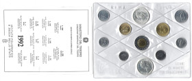 EUROPE - ITALY - Republic (1946-date)

LOT :
Original mint set 1992
Date : 1992 - Mint: Rome - Material : Various with two Silver coins - Diameter...