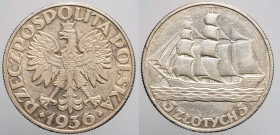 EUROPE - POLAND - Republic - Second Repubblic (1923-1939)

COIN :
5 zlotych
OBVERSE : RZECZPOSPOLITA POLSKA / Eagle from the coat of arms of Polan...