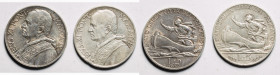 EUROPE - VATICAN CITY - City State - Pius XIth (1922-1938)

COIN :
5 lire lot of 2 coins: 1930-1933/1934
OBVERSE : PIVS XI PONT· MAX·A·YEAR / bust...