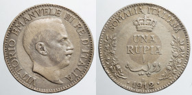 AFRICA / ASIA / OCEANIA - SOMALIA - Italian Occupation - Vittorio Emanuele IIIrd (1900-1943)

COIN :
1 Rupia
OBVERSE : VITTORIO EMANVELE III RE D'...