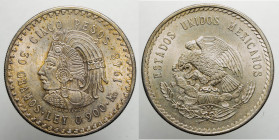 AMERICA NORTH & SOUTH - MEXICO - Republic - United Mexican States/Mexican Republic (1823-date)

COIN :
5 Pesos
OBVERSE : ESTADOS UNIDOS MEXICANOS ...