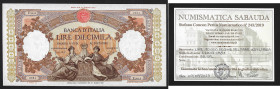 EUROPE - ITALY - Republic (1946-date)

Issuer :
Banca d'Italia
BANKNOTE :
10.000 lire Regine del Mare
Decree : 02/11/1961
S/N : E2013 2981
Sig...