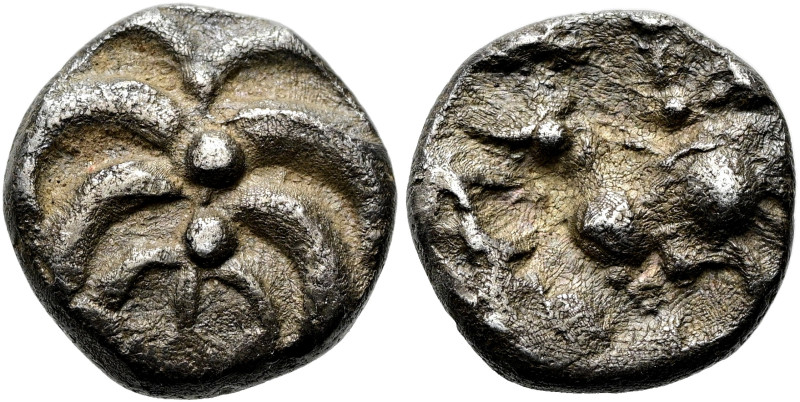 DEUTSCHLAND. VINDELIKER. Büschelmünze. Quinar Gruppe C ø 6mm (1.74g). Mzst.Manch...