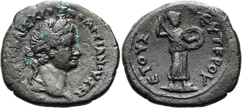NORDAFRIKA. ALEXANDRIA. Domitian, 81 - 96 n. Chr. Tetradrachme ø 24mm (11.16g). ...