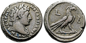 NORDAFRIKA. ALEXANDRIA. Hadrian, 117 - 138 n. Chr. Billon-Tetradrachme ø 25mm (13.16g). 117 - 118 n. Chr. Vs.: ΑΥΤ ΚΑΙΣ ΤΡΑΙ-ΑΝΟΣ ΑΔΡΙΑΝΟΣ, Büste mit ...
