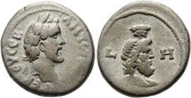 NORDAFRIKA. ALEXANDRIA. Antoninus Pius, 138 - 161 n. Chr. Billon-Tetradrachme ø 25mm (12.18g). 144 - 145 n. Chr. Vs.: ΑΝΤΩΝΙΝΟΣ ΣΕΒ ΕΥΣΕΒ, Kopf mit Lo...