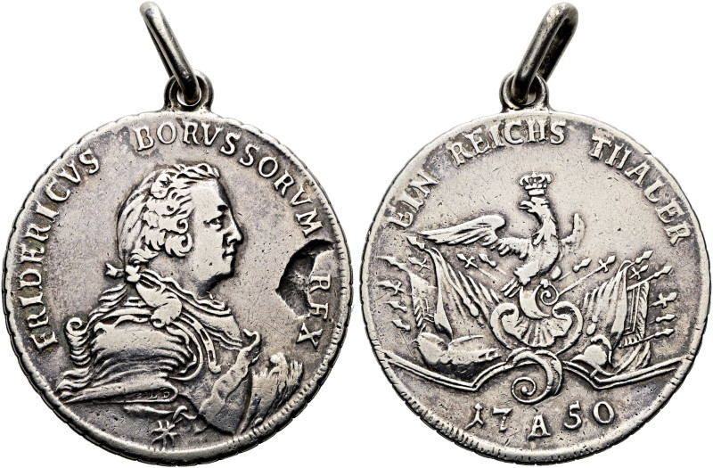 BRANDENBURG / PREUSSEN. Friedrich II., 1740 - 1786. Reichstaler (preußisch) (23....