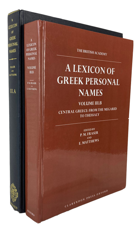 Greek Personal Names

Fraser, P.M., and Elaine Matthews [editors]. A LEXICON O...