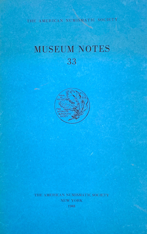 biddr Kolbe & Fanning, Auction 169, lot 59. Complete ANS Museum Notes