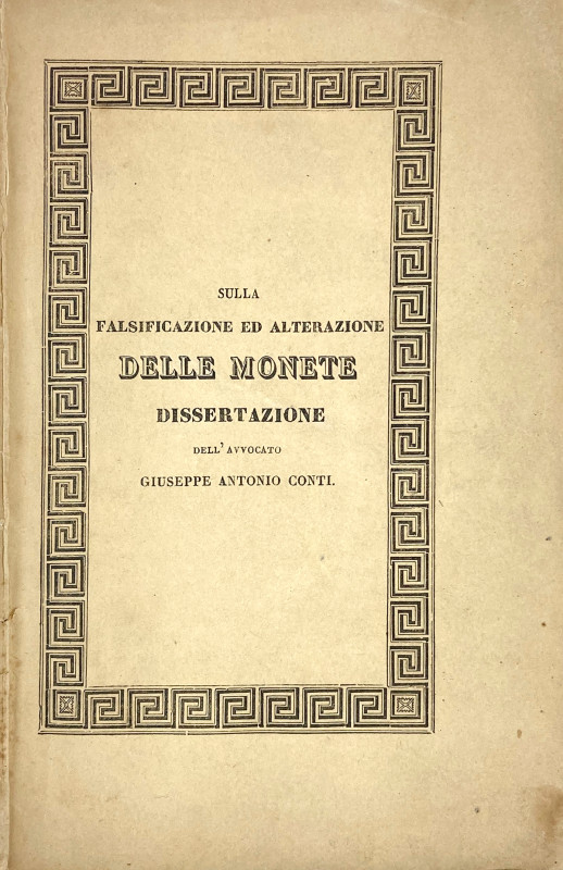 Early Guide to False Money

Conti, Giuseppe Antonio. SULLA FALSIFICAZIONE ED A...