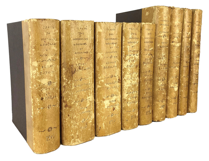 The BCD Set of the Traité 

Babelon, Ernest. TRAITÉ DES MONNAIES GRECQUES ET R...