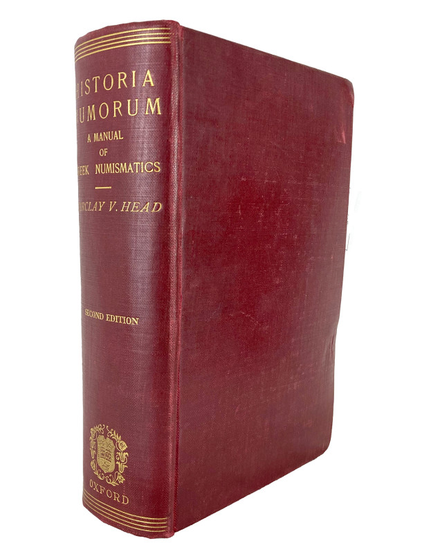 The Preferred Edition

Head, Barclay V. HISTORIA NUMORUM: A MANUAL OF GREEK NU...