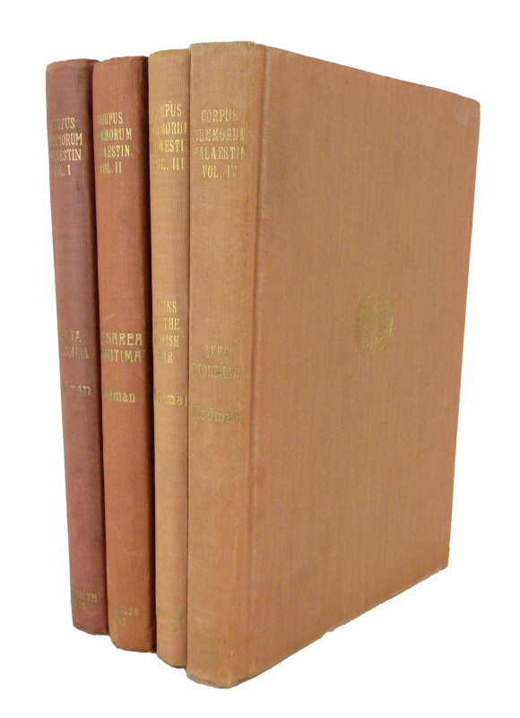Kadman on Palestine

Kadman, Leo. CORPUS NUMMORUM PALAESTINENSIUM. VOLUME I: T...