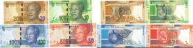 Country : SOUTH AFRICA 
Face Value : 10 au 100 Rand Lot 
Date : (2012) 
Period/Province/Bank : South African Reserve Bank 
Catalogue reference : P.133...