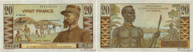 Country : FRENCH EQUATORIAL AFRICA 
Face Value : 20 Francs Émile Gentil 
Date : (1957) 
Period/Province/Bank : Institut d'émission de l'A.E.F. et du C...
