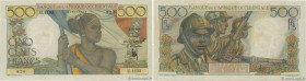 Country : FRENCH WEST AFRICA (1895-1958) 
Face Value : 500 Francs 
Date : 02 octobre 1951 
Period/Province/Bank : Banque de l'Afrique Occidentale 
Cat...