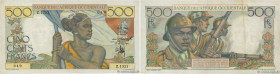 Country : FRENCH WEST AFRICA (1895-1958) 
Face Value : 500 Francs 
Date : 21 novembre 1953 
Period/Province/Bank : Banque de l'Afrique Occidentale 
Ca...