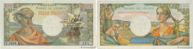 Country : ALGERIA 
Face Value : 1000 Francs réserve 
Date : 23 mars 1945 
Period/Province/Bank : Banque de l'Algérie 
Catalogue reference : P.96 
Addi...
