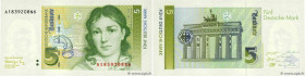 Country : GERMAN FEDERAL REPUBLIC 
Face Value : 5 Deutsche Mark 
Date : 01 août 1991 
Period/Province/Bank : Deutsche Bundesbank 
Catalogue reference ...