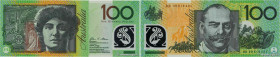 Country : AUSTRALIA 
Face Value : 100 Dollars 
Date : (2008) 
Period/Province/Bank : Australia, Reserve Bank 
Catalogue reference : P.61a 
Alphabet - ...