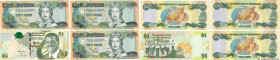 Country : BAHAMAS 
Face Value : 1/2 et 1 Dollar Lot 
Date : 2001-2008 
Period/Province/Bank : The Central Bank of the Bahamas 
Catalogue reference : P...