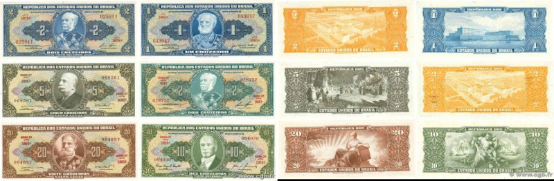 Country : BRAZIL 
Face Value : Lot de 6 billets Lot 
Date : (1954-1962) 
Period/...