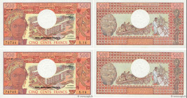 Country : CAMEROON 
Face Value : 500 Francs Consécutifs 
Date : 01 janvier 1983 
Period/Province/Bank : B.E.A.C. 
Department : République Unie du Came...
