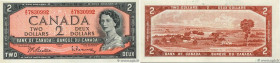 Country : CANADA 
Face Value : 2 Dollars 
Date : 1954 
Period/Province/Bank : Bank of Canada 
Catalogue reference : P.76b 
Alphabet - signatures - ser...