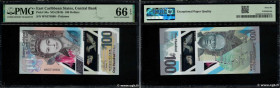 Country : CARIBBEAN  
Face Value : 100 Dollars 
Date : (2019) 
Period/Province/Bank : Eastern Caribbean Central Bank 
Catalogue reference : P.60 (59) ...