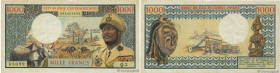 Country : CENTRAL AFRICAN REPUBLIC 
Face Value : 1000 Francs 
Date : (1974) 
Period/Province/Bank : B.E.A.C. 
Department : République Centrafricaine 
...