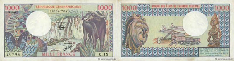 Country : CENTRAL AFRICAN REPUBLIC 
Face Value : 1000 Francs 
Date : 01 juillet ...