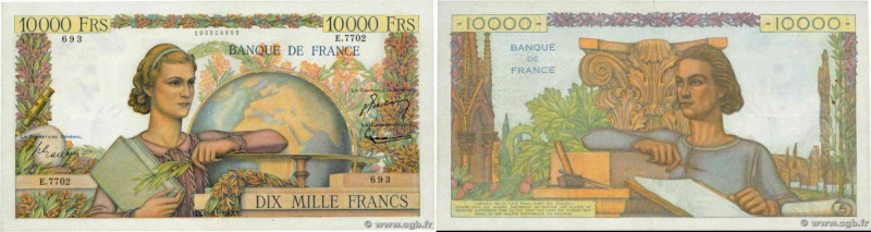 Country : FRANCE 
Face Value : 10000 Francs GÉNIE FRANÇAIS 
Date : 04 novembre 1...