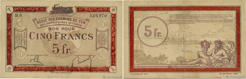 Country : FRANCE regionalism and miscellaneous 
Face Value : 5 Francs Fauté 
Dat...