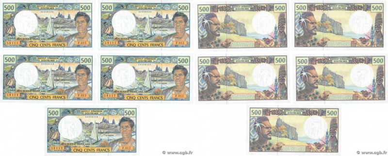 Country : POLYNESIA, FRENCH OVERSEAS TERRITORIES 
Face Value : 500 Francs Conséc...