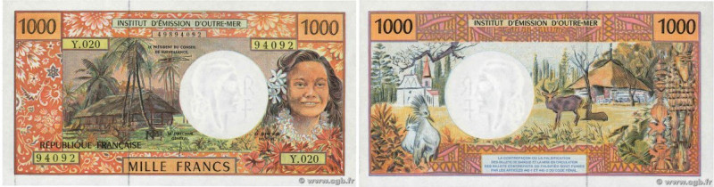 Country : POLYNESIA, FRENCH OVERSEAS TERRITORIES 
Face Value : 1000 Francs 
Date...