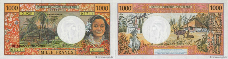 Country : POLYNESIA, FRENCH OVERSEAS TERRITORIES 
Face Value : 1000 Francs 
Date...