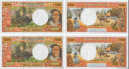 Country : POLYNESIA, FRENCH OVERSEAS TERRITORIES 
Face Value : 1000 Francs Consécutifs 
Date : (2007-2010) 
Period/Province/Bank : Institut d'Émission...