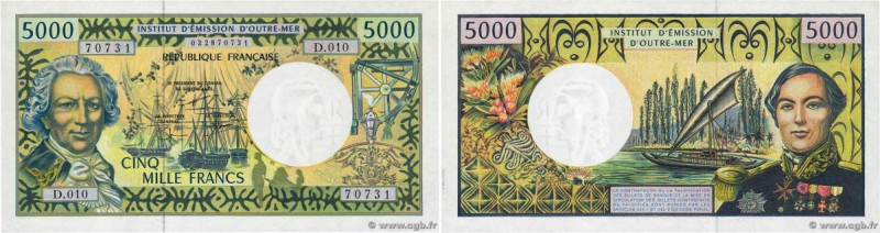 Country : POLYNESIA, FRENCH OVERSEAS TERRITORIES 
Face Value : 5000 Francs 
Date...