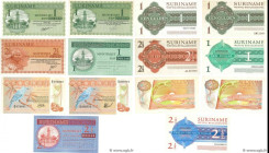 Country : SURINAM 
Face Value : 1 et 2,5 Gulden Lot 
Date : 1967-1984 
Period/Province/Bank : Muntbiljet 
Catalogue reference : P.116 à P.119 
Comment...