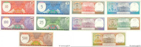 Country : SURINAM 
Face Value : 5 au 500 Gulden Lot 
Date : 1982-1985 
Period/Province/Bank : Centrale Bank van Suriname 
Catalogue reference : P.125 ...