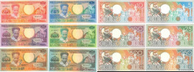 Country : SURINAM 
Face Value : 5 au 500 Gulden Lot 
Date : 1986-1988 
Period/Province/Bank : Centrale Bank van Suriname 
Catalogue reference : P.130 ...