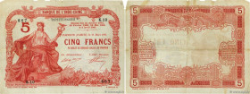 Country : TAHITI 
Face Value : 5 Francs 
Date : 14 mars 1914 
Period/Province/Bank : Banque de l'Indochine 
Catalogue reference : P.1b 
Additional ref...