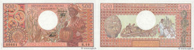 Country : CHAD 
Face Value : 500 Francs 
Date : 01 juin 1984 
Period/Province/Bank : B.E.A.C. 
Department : République du Tchad 
Catalogue reference :...