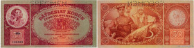 Country : CZECHOSLOVAKIA 
Face Value : 50 Korun Spécimen 
Date : 01 octobre 1929 
Period/Province/Bank : Narodna Banka Ceskoslovenskà 
Catalogue refer...